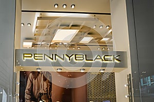 Milan, Italy - September 24, 2017: Penny Black store in Milan.