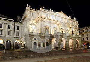 Milan Italy, teatro alla scala