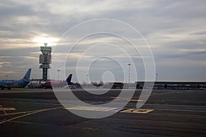 20.12.27 Milan Malpensa Airport, control tower