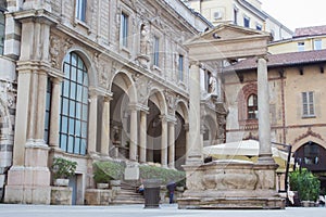 Milan merchants square