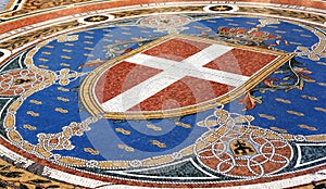 Milan, mosaic