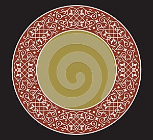 Milan Saucer Ornament Two