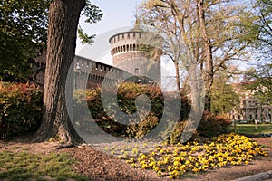 Milan. Sforzesco castle