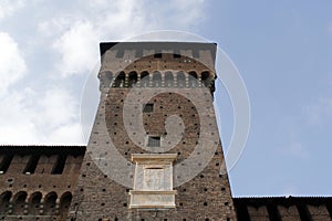 Milan sforzesco castle