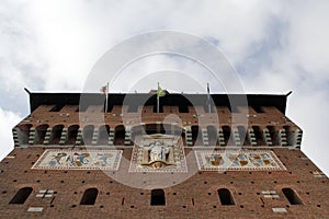 Milan sforzesco castle