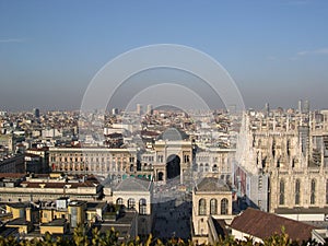 Milan skyline photo