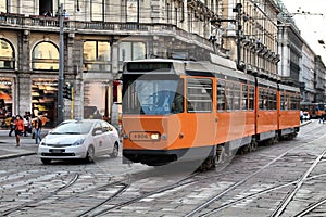 Milan tram