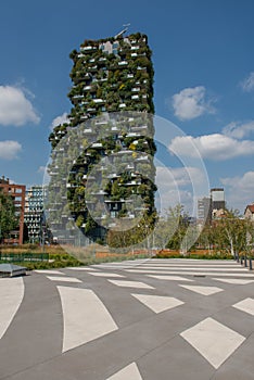 Milan vertical forest photo