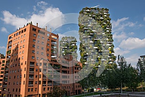 Milan vertical forest photo