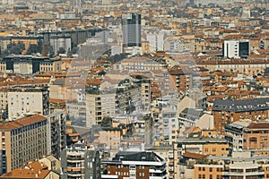 Milan view from above