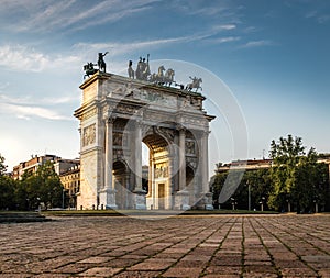 Milano arco della pace