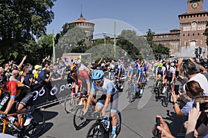 Milan 8 August 2020:  Milano Sanremo cycling race