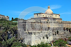 Milazzo Castle, Sicily, Italy photo
