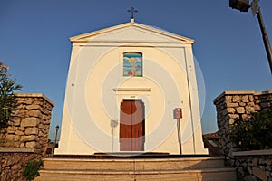 Milazzo - Facciata della Chiesa di San Rocco all`alba photo