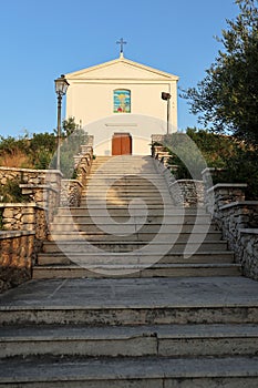 Milazzo - Scalinata per la Chiesa di San Rocco photo