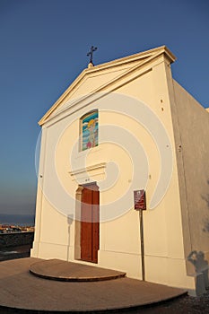 Milazzo - Scorcio della Chiesa di San Rocco all`alba photo