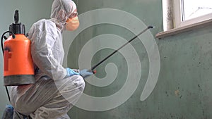 Mildew Remediation Specialist. Mold Remediation Techniques and Equipment. Mold control antimicrobial treatment can be