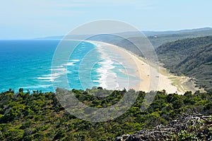 40-mile beach in Great Sandy National Park in Australia.