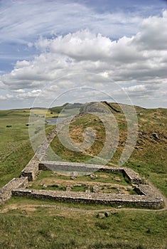 Milecastle 39 on Hadrians Wall