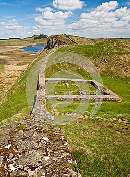 Milecastle 39 on Hadrians Wall photo