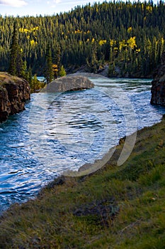 Miles Canyon, Yukon River, Whitehorse, Yukon Territories, Canada