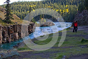 Miles Canyon, Yukon River, Whitehorse, Yukon Territories, Canada