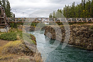 Miles Canyon Yukon Robert Lowe Bridge