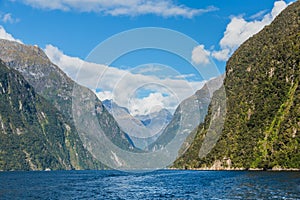 Milford Sound. Fiordland national park, South island, New Zealand