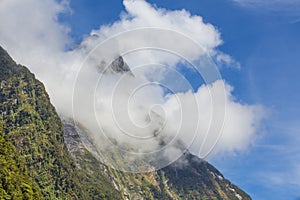 Milford Sound Mountain, New Zealand