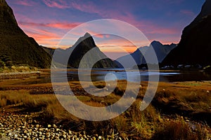 Milford sound, New Zealand photo