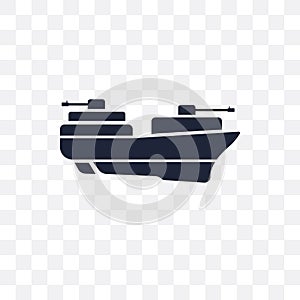 militar ship transparent icon. militar ship symbol design from A