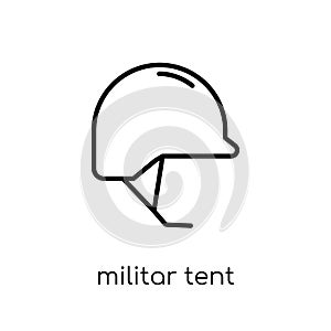 Militar Tent icon from Army collection. photo