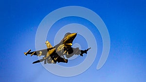 F-15E Strike Eagle flying out of Luke Airforce Base photo