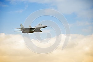 Military airplane MIG photo