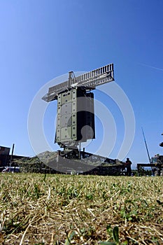 Military airspace surveillance, radar system photo