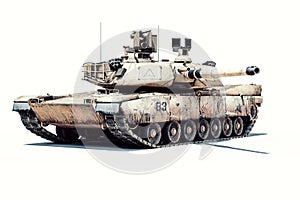 Military armoured tank