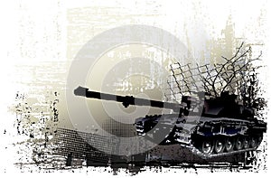 Military army war tank. Weapon of war army and warfare background photo