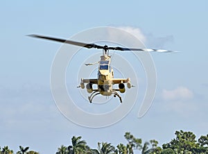 Military attack helicopter