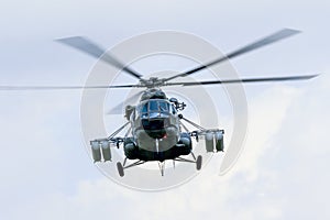 Military attack helicopter