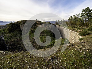 military battery called valdilocchi in la spezia