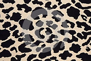 Military Black Beige Fabric