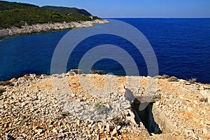 Military bunkers on the island of VIS