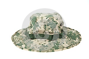 Military camouflage hat ACU