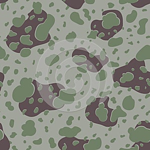 Military Camouflage Textile Pattern