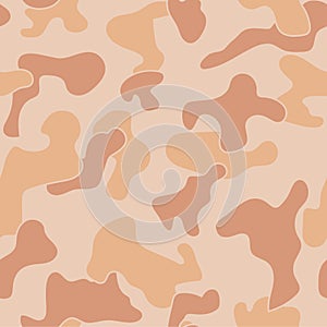 Military Camouflage Textile Pattern