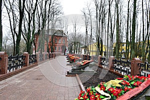 Military cemetery in Vitebsk