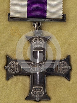 Military Cross from World War Two photo