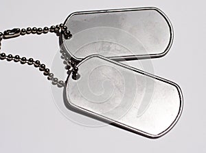 Military dog tags