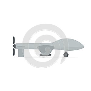 Military drone icon