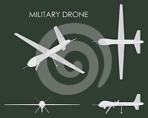 Military drone predator.